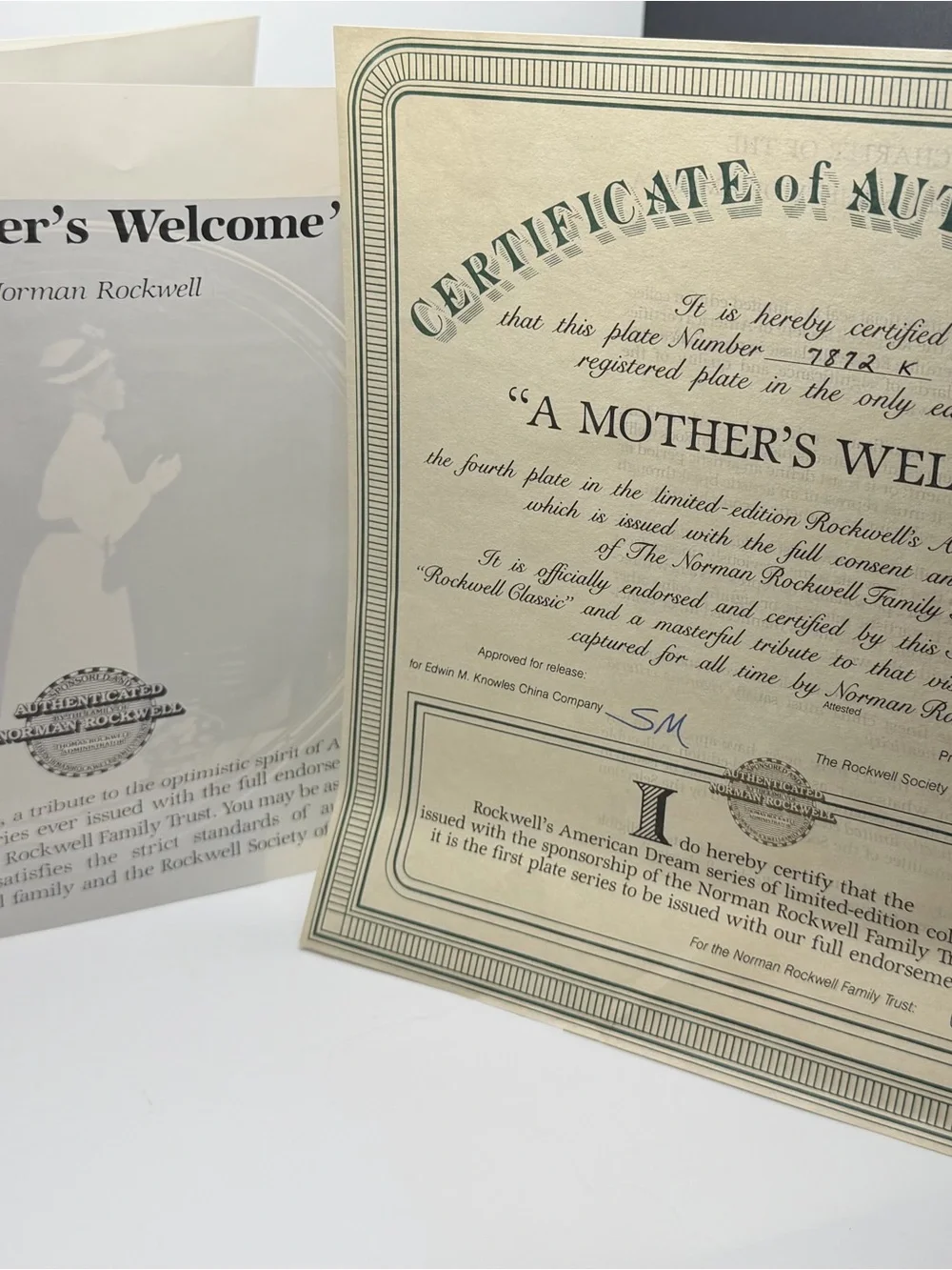 Knowles mother’s welcome